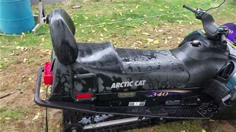 1998 Arctic Cat Panther 340 2 Up Snowmobile Youtube