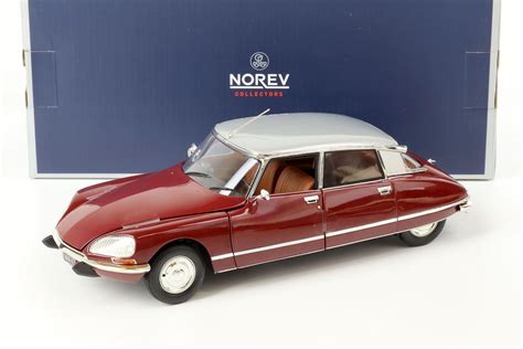 Norev Citroen Ds Pallas Grenade Red Grey Metallic