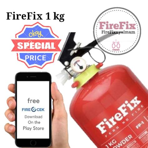 Jual Kuy Beli Firefix Fp Powder Kg Tabung Alat Pemadam Api Ringan