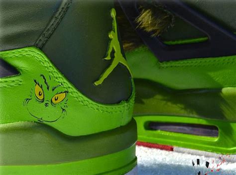 Air Jordan Iv Grinch Customs By Freaker Sneaks