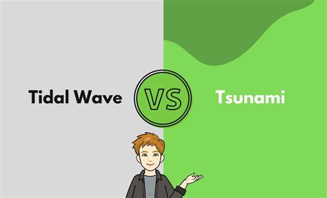 Tidal Wave Vs Tsunami Whats The Difference With Table