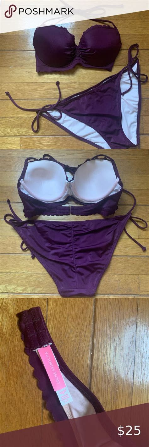 Maroon Bikini Set Bikinis Maroon Bikini Bikini Set