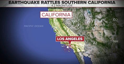 4.2 magnitude earthquake rattles Southern California