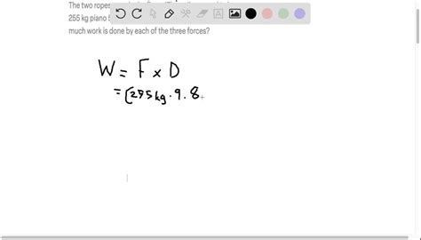 SOLVED The Two Ropes Seen In The Figure Figure 1 Are Used To Lower A