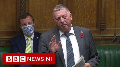 Dup Mp Sammy Wilson Denies Boris Johnson S Climate Sceptic Claim Youtube