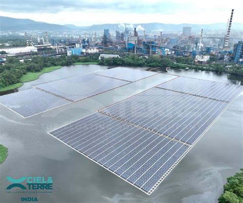 Ciel And Terre India Completes A 10765 Mwp Floating Solar Project At