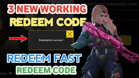 New Working Redeem Code Codm Legendary Redeem Code Coupons