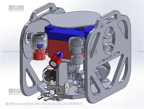 Mate竞赛rov水下机器人工业设备模型下载 摩尔网cgmol