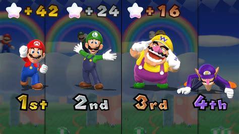 Mario Party Mario Vs Luigi Vs Wario Vs Waluigi Bob Omb Factory