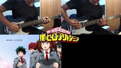 BLUE ENCOUNT Polaris Guitar Cover My Hero Academia Season 4 Opening