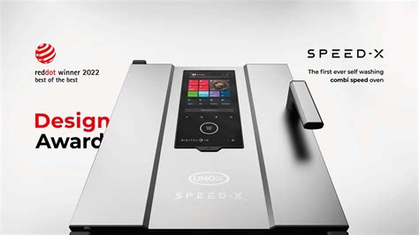 Speed X™ Won Three Award At Red Dot Design Awards 2022 Unox