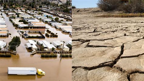 Cambio climático tiene a California entre sequías e inundaciones