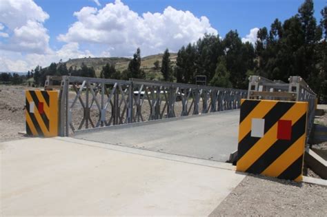 Cajamarca Mtc Instalar Puentes Modulares Para Mejorar La Conectividad