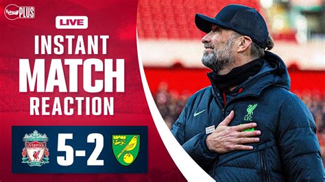 Liverpool 5 2 Norwich Reds Breeze Into Fa Cup Fifth Round As Klopp Farewell Tour Begins Youtube