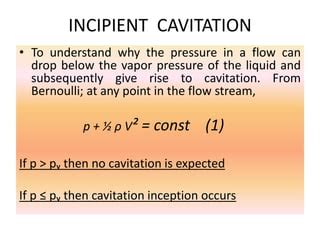 Hydrodynamic Cavitation Reactor Theory Ppt