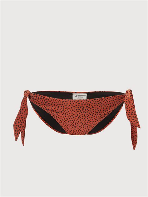 TURUNCU Desenli Kadın Bikini Alt S AH Z LSN LCW