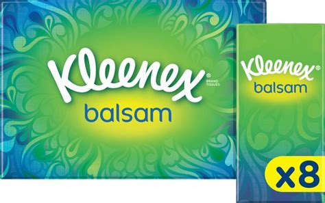 Kleenex Zakdoekjes Balsam 80 Pakjes 8p X20