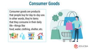 consumer goods meaning types examples benefits