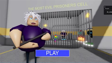 Gojo Prison Run Obby First Person Roblox