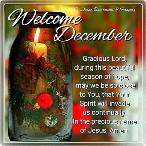 welcome december quotes images - Myung Perdue