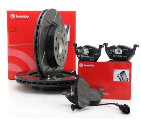 Tarcze Klocki Brembo Zestaw Prz D Audi Vw Mm Bre Brep