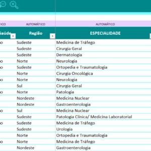 Planilha de Consulta Médica Smart Planilhas