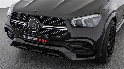 Front Fascia Inserts Brabus Carbon For Mercedes Benz GLE V 167 AMG Line