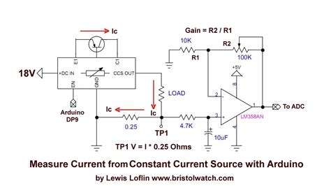 Measure Current From Constant Current Source With Arduino YouTube