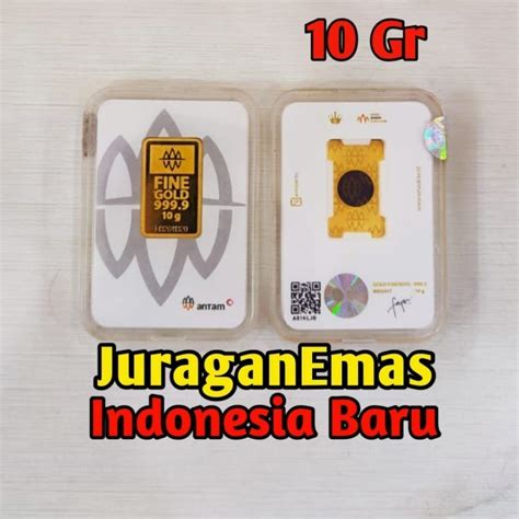 Jual LM LOGAM MULIA EMAS KITA ANTAM INDONESIA 10 GR GRAM