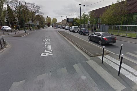 Seine Saint Denis Épinay sur Seine la route de Saint Leu fermée à la