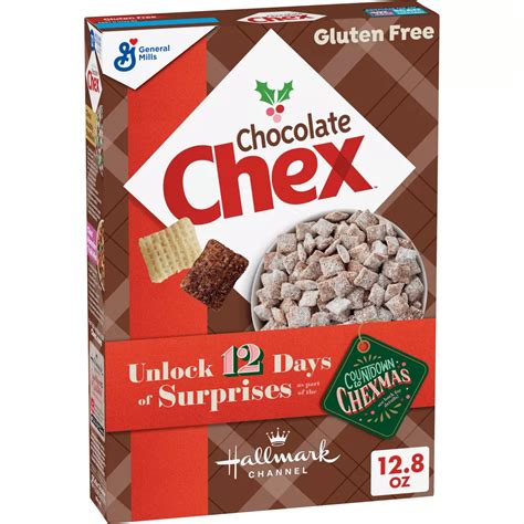 General Mills Chocolate Chex Sweetened Rice Cereal (12.8oz) - Chocolate ...