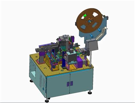 【鸿达】成型设备 连接器自动组装机proe设计3d模型下载三维模型proe模型 制造云 产品模型