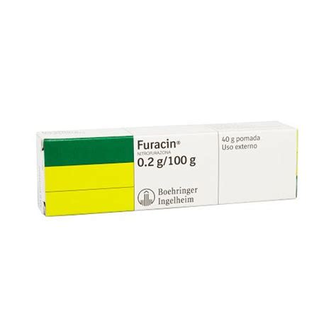 Furacin 0 2 100g Pomada Tbo X40g Boehringer Nitrofurazona