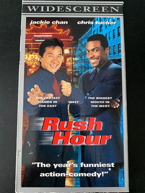 Rush Hour Widescreen Vhs Jackie Chan Etsy