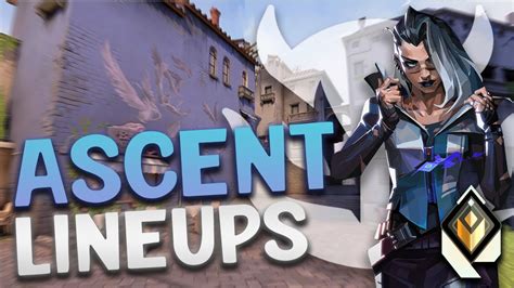 Best Fade Lineups On Ascent Valorant Guide Youtube