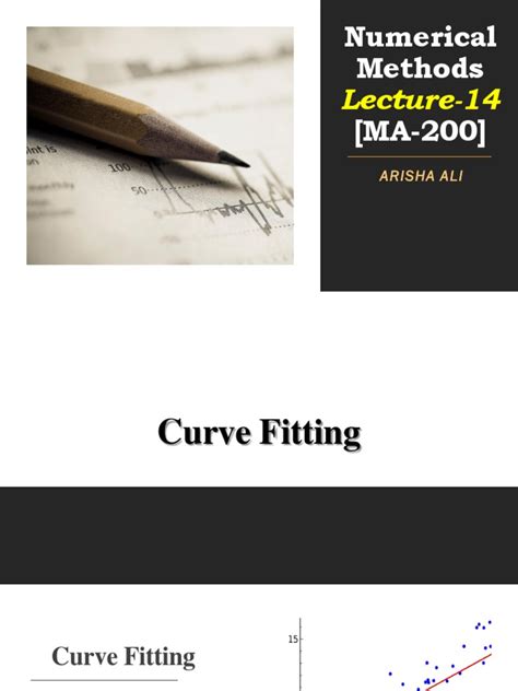 Curve Fitting Techniques Finding The Best Fit Line And Parabola Using