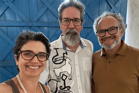 Sandra Annenberg E Ernesto Paglia Visitam Casa De Ariano Suassuna Em