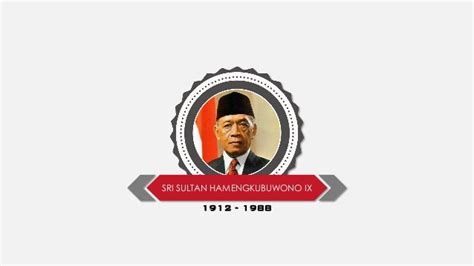 Biografi Sri Sultan Hamengkubuwono 9 Sketsa