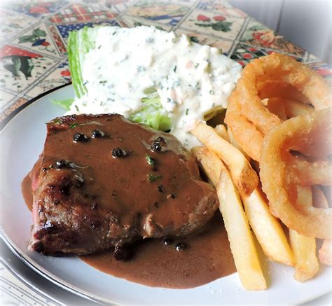 Steak With Whiskey Peppercorn Sauce The English Kitchen