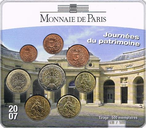 France Euro Coinsets 2007 ᐅ Value Mintage and Images at euro coins tv