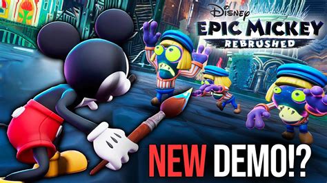 Epic Mickey Rebrushed New Demo First Impressions Youtube