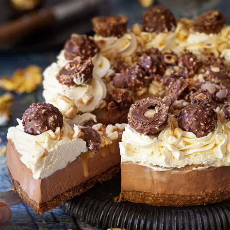 Ferrero Rocher Cheesecake