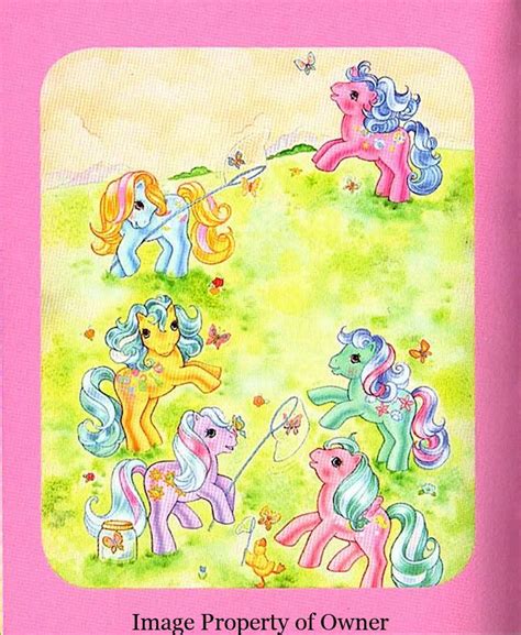 G1 My Little Pony Package Art | Yello80s