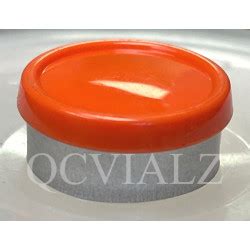 Red Mm Superior Flip Cap Vial Seals Bag Of