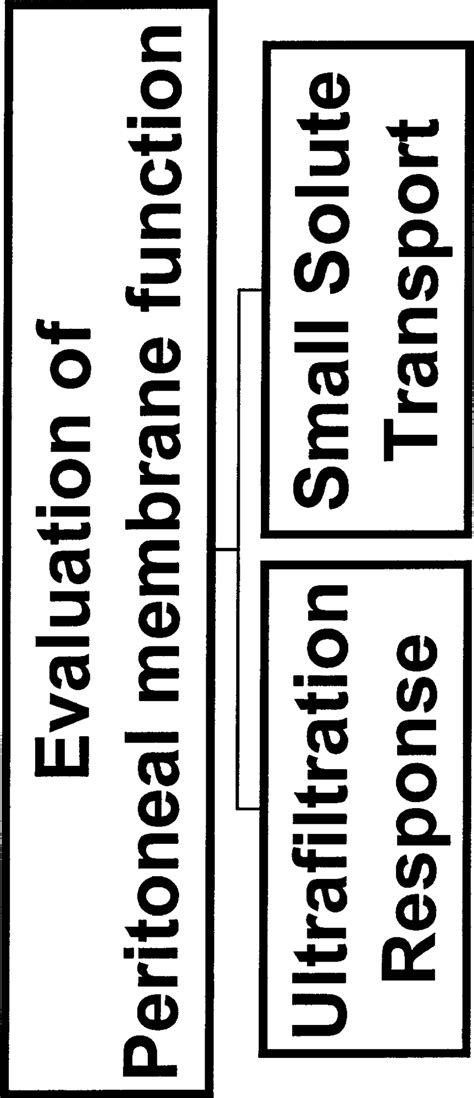 Components of the evaluation of peritoneal membrane function are ...