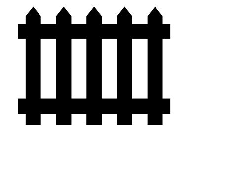fence clip art