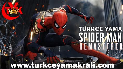 MARVEL SPIDERMAN REMASTERED NASIL TÜRKÇE YAMA YAPILIR COS TV