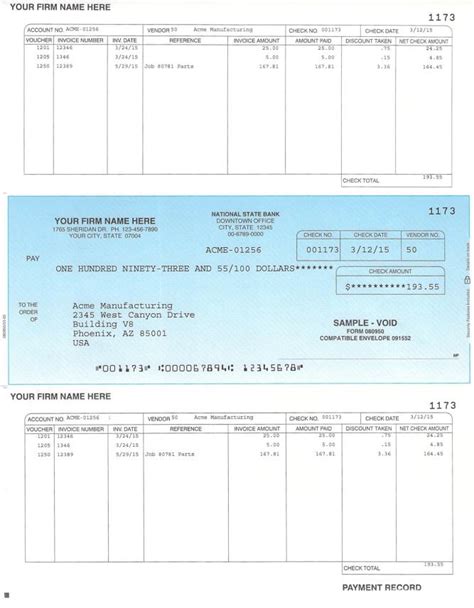 Sample Checks And Reports