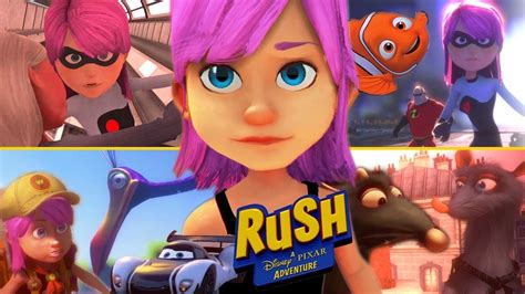 Rush A Disney Pixar Adventure All Cutscenes Full Game Movie Pc X