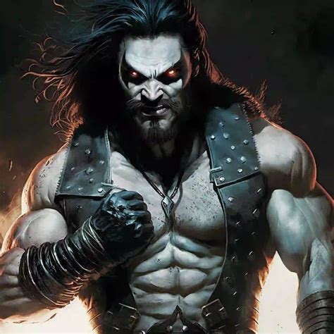 Jason Momoa Surge Aterrorizante Como Lobo Em Incrível Arte